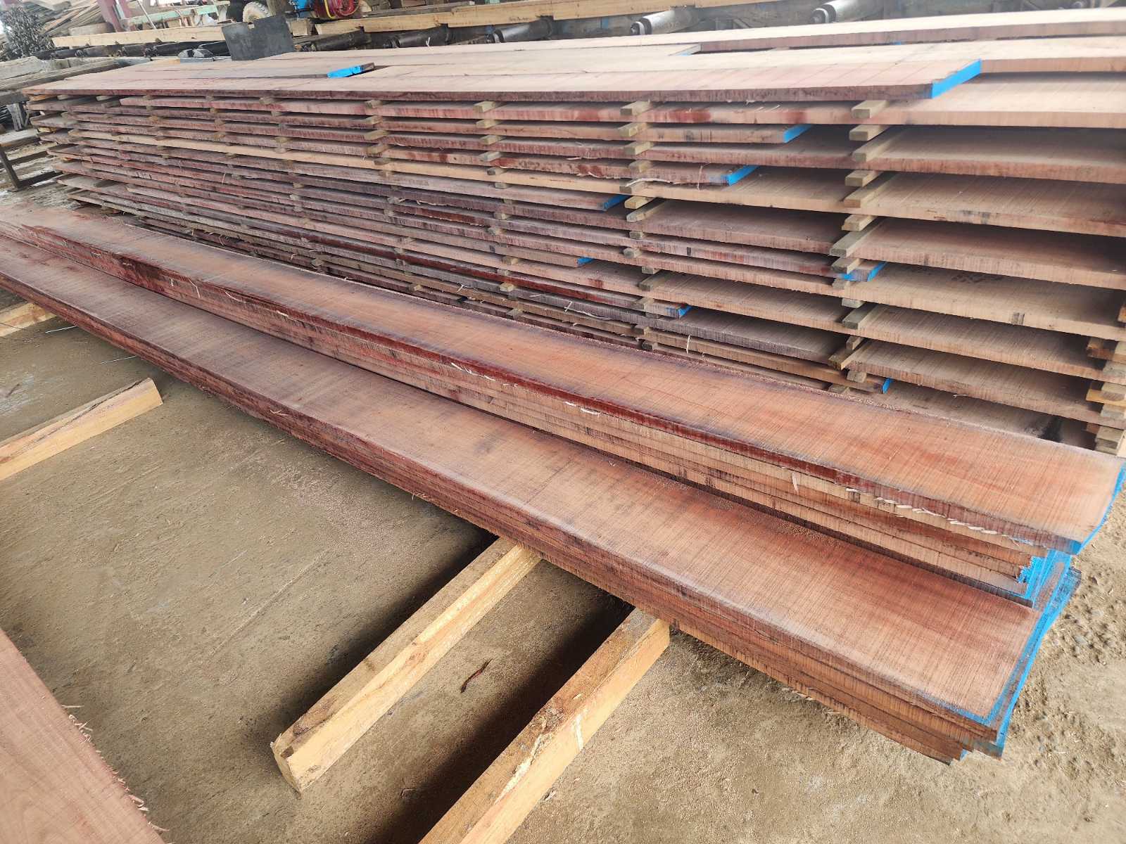 Finished timber